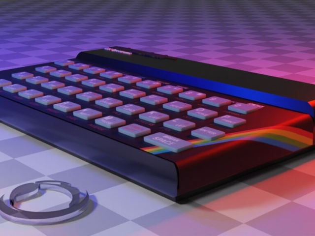 ZX Spectrum 3D model - trixs